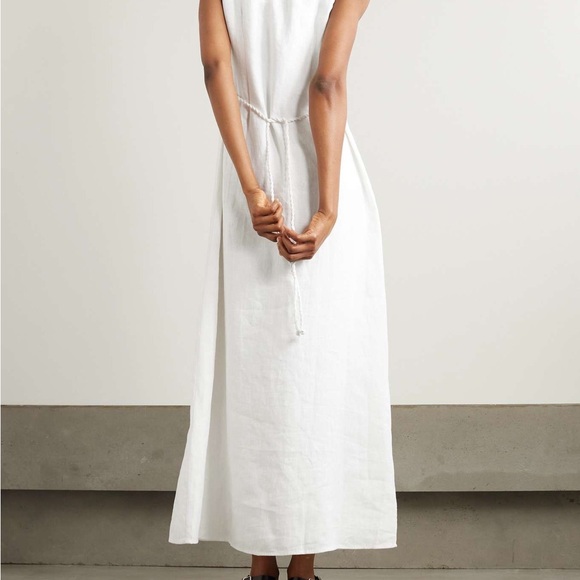 Nahana Floral Sketch Linen Dress - Picture 2 of 10